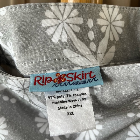 Rip Skirt Hawaii length 2 size XXL adjustable with Velcro - Picture 3 of 12